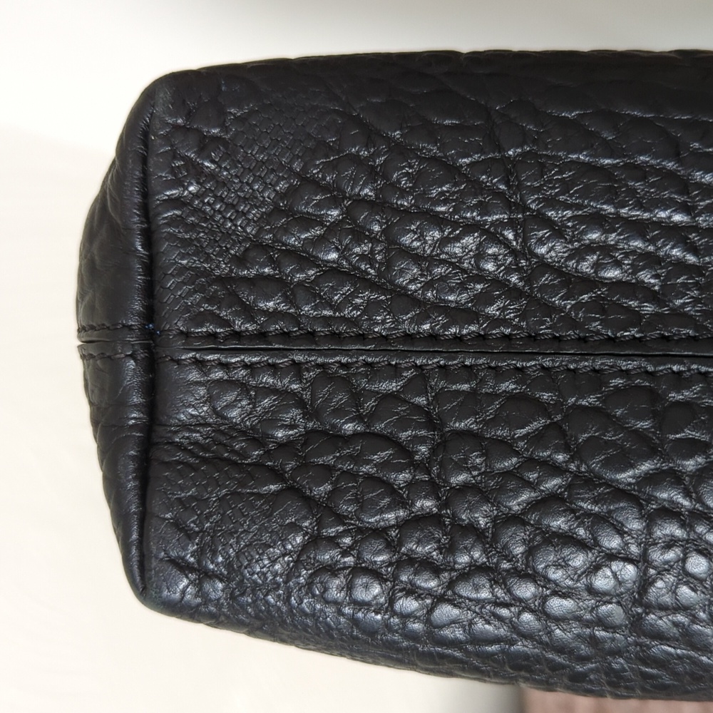 Burberry Black Grain Leather Chichester Purse - Picture 7 of 10